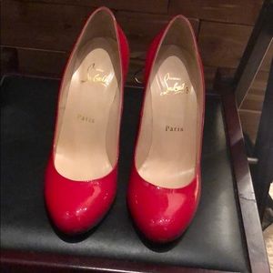 Christian Louboutin Red Fifi collection Pumps